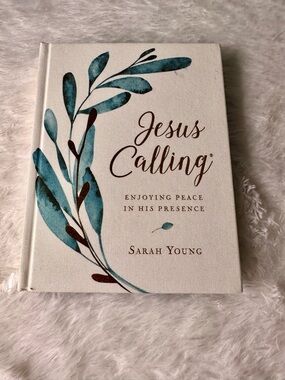 Jesus Calling Devotional by - Teal and Brown